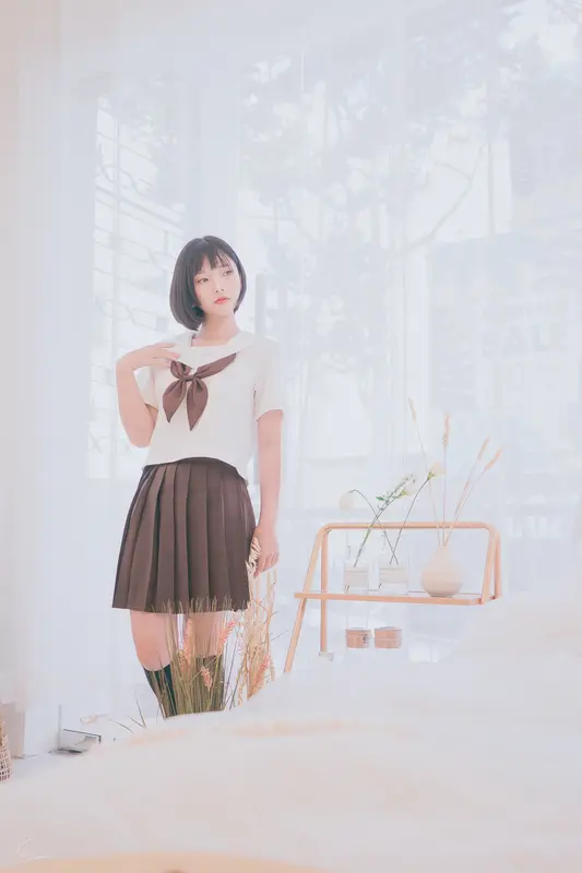 Messie Huang NO.004 Birthday Seifuku 12