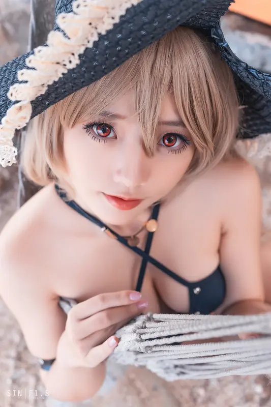 Messie Huang NO.010 Jean Bart swimsuit 6